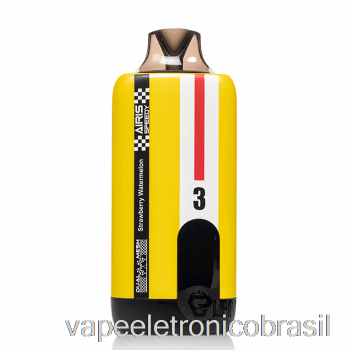 Vape Recarregável Airis Speedy 15k Descartável Morango Melancia